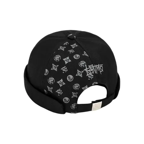 KENMO Хлопок Береты Унисекс Черный