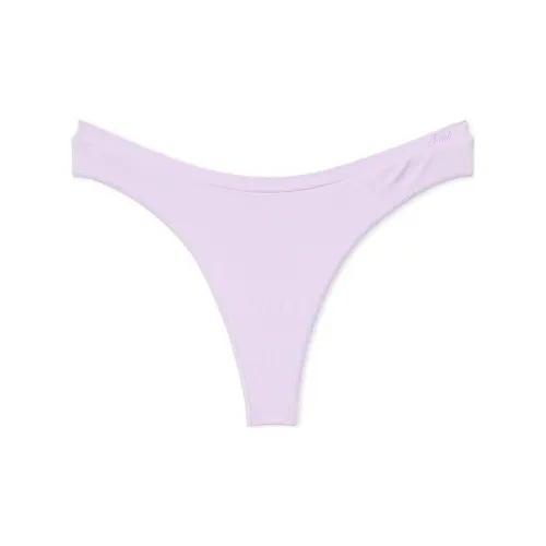 Victoria's Secret Розовый Бесшовный HIGH Нога Стринг PANTY PASTEL Сиреневый Нижнее белье Женские 1 шт Светло-фиолетовый
