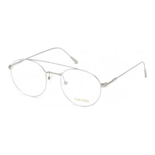 TOM FORD Металл Aviator Оправа для очков Мужской Серебряный