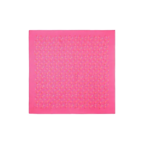 Jimmy Choo Шелковые шарфы Женские Фиолетовый Розовый