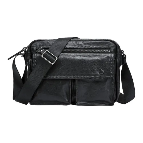 DOSRFINI Сумка через плечо Черная Мужская