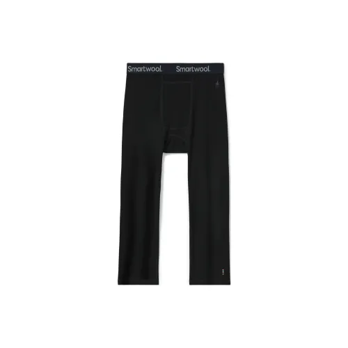 SMARTWOOL Классический термический мерино базовый слой 3 4 низ леггинсы мужской черный