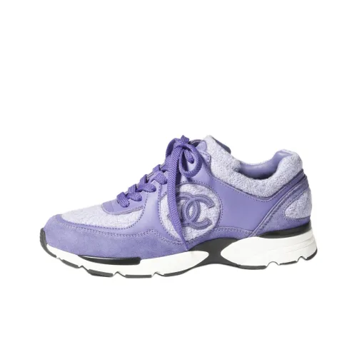 CHANEL Повседневная обувь Женская Фиолетовая