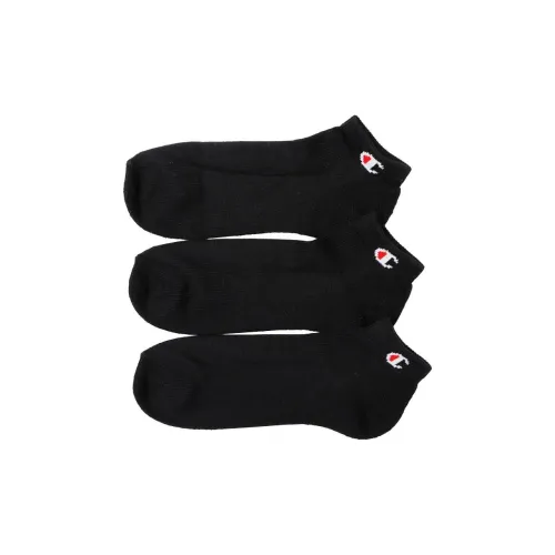 Champion SS24 Низкие носки для мужчин 3 упаковки черный