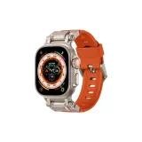 Explorer Titanium Interface + Orange Fluorelastomer Strap  
Эксплорер Титан Интерфейс + Оранжевый Фторкаучук Ремень