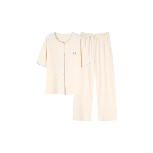 The Story Of The Flower Season Пижамный комплект женский абрикосовый