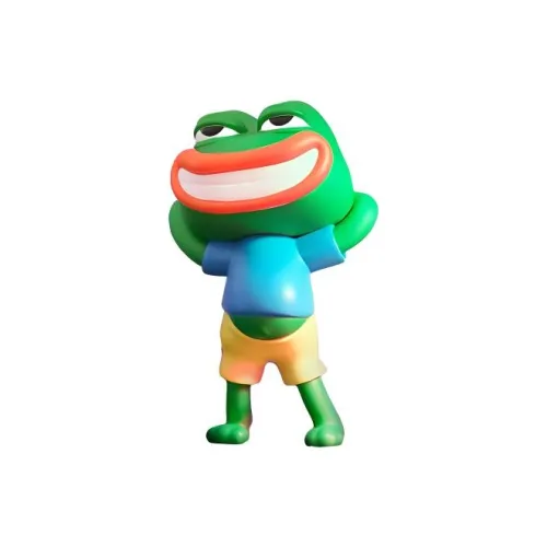 Dream Castle Sad Frog Gold Player Collection Pepe Lonely Лягушка Слепые коробки Один Mystery Коробка Целая коробка 6 шт