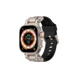 Explorer Titanium Interface + Black Fluorelastomer Strap  
Эксплорер Титан Интерфейс + Черный Ремешок из фторкаучука