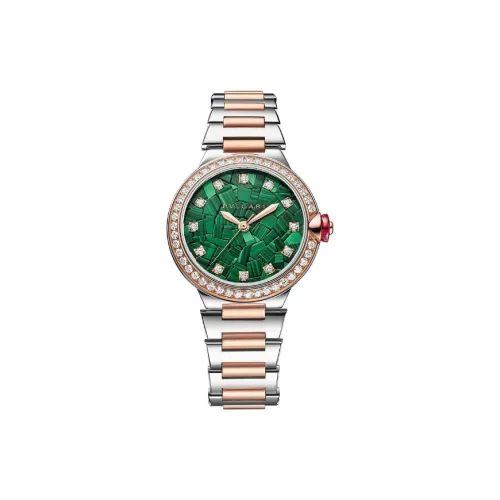 BVLGARI Автоматический Механический Movement Женские Часы LVCEA 33 мм Зеленые
