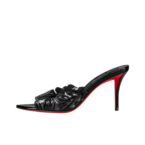 CL LUBOTING Слипоны 8 см Женские Черный