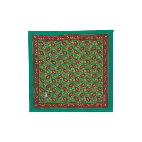 SAINT LAURENT Шелковые шарфы для женщин многоцветные