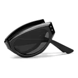 Мудрость Черный - Складной [Защита от УФ-лучей]