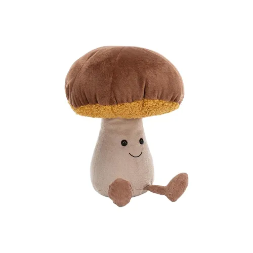 JELLYCAT Fun Food Collection Зонтик Гриб Гриб Проросток Большой Размер Кукла Плюшевая кукла 15CM 25CM Высота