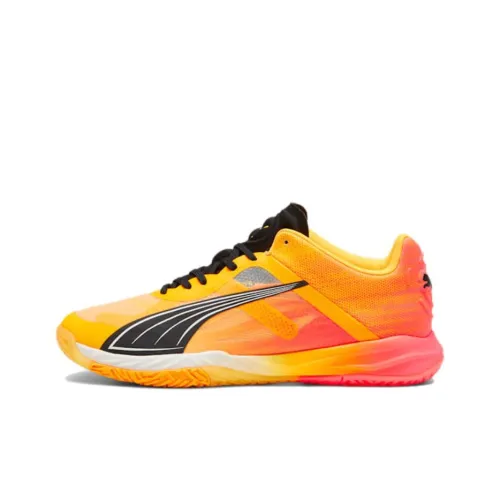 PUMA Accelerate Low Топ Обувь для гольфа Унисекс Оранжевый Черный