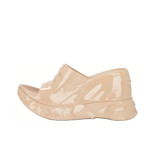 Givenchy Слипоны 10,9 см Женские Бежевые