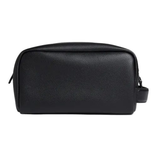 Dunhill Клатч из коровьей кожи мужской черный