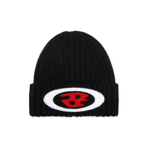 DIESEL Акриловые шапки-бини Женские Черные