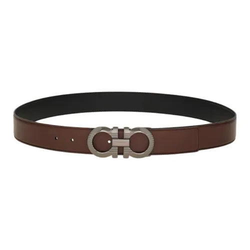 Ferragamo Ремни из коровьей кожи для мужчин