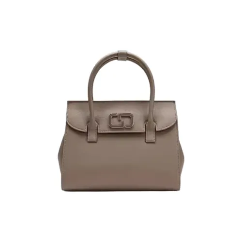 HONGU Коровья кожа Портативная Сумка через плечо Маленькая Женская Премиум Серый Слоновая кость