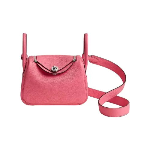 HERMES Lindy Clemence Bullock Кожа Сумка Сумка через плечо Сумка через плечо Мини Женская