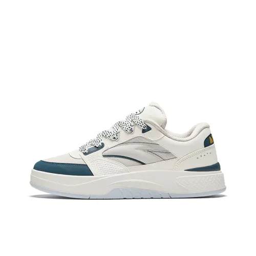 ANTA AO YOU Высота Увеличивающие Легкие Низкие Кроссовки для Скейтбординга Мужские Айвори Белый