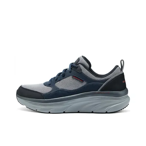 Skechers Амортизация Износостойкий Низкий Топ Casual Мужской Морской Синий