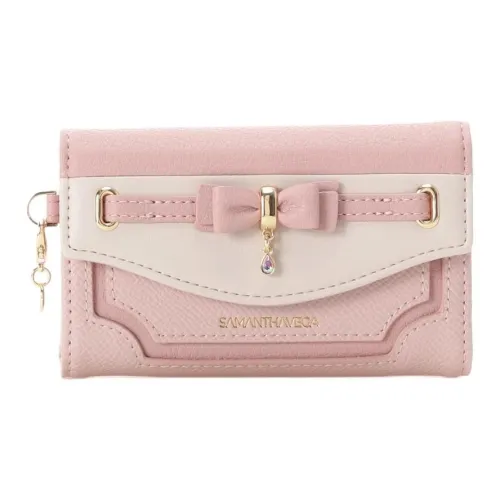 SAMANTHA THAVASA Синтетическая кожа Key Pouch Женские Розовый
