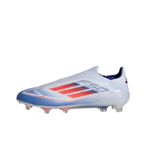 Adidas F50 ELITE Твердый Грунт Футбольные Бутсы Унисекс Белый Красный Синий