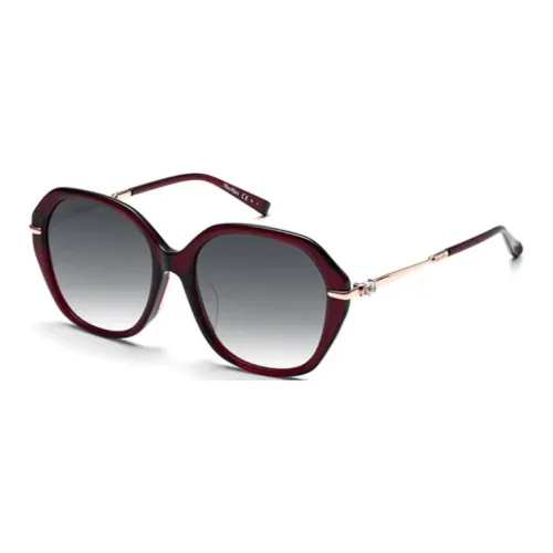 MaxMara Круглые Солнцезащитные Очки Женские Коричневые