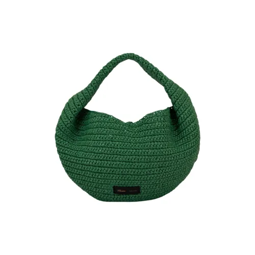 KHAITE Рафия Сумка Женская Изумрудно-Зеленая
