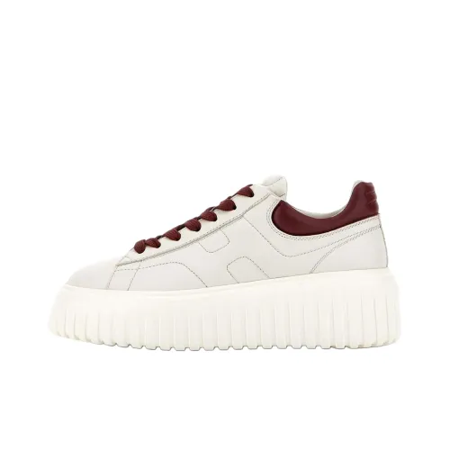 HOGAN H Stripes Низкий Топ Повседневная Обувь Женская Белая