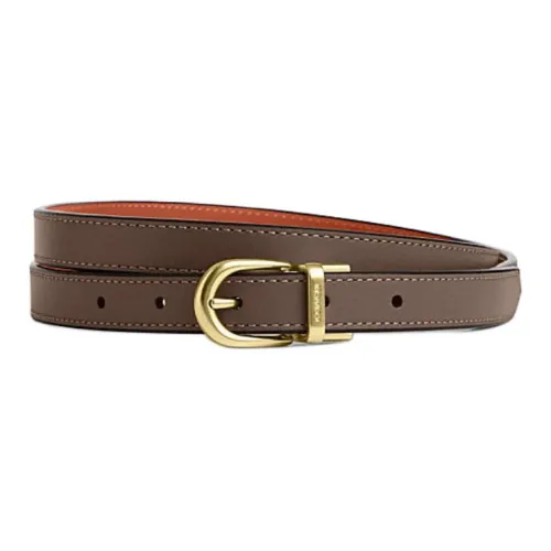 COACH Ремни из коровьей кожи Женские Темный каменный синий Ширина 1,8 см