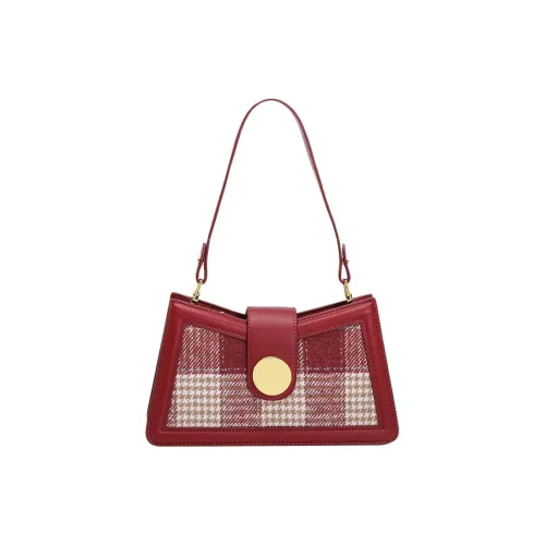 TTaG．baG Microfiber Synthetic Leather Crossbody Bag Shoulder Bag Women's Red ТТaG．baG Микрофибра Синтетическая Кожа Сумка через плечо Сумка на плечо Женская Красная