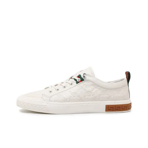 Devanro Slip-resistant Abrasion-resistant Breathable Low-Top Skateboard Shoes Men's Devanro Противоскользящие Износостойкие Дышащие Низкие Кроссовки для Скейтбординга Мужские