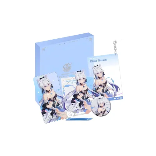 MIHOYO Kiana 2023 День Рождения Памятная Коробка Луна Sea Flow Huami MIHOYO Мерч по IP