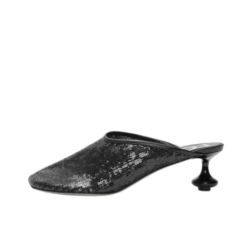 LOEWE Toy Домашние тапочки 4,5 см Женские Черные