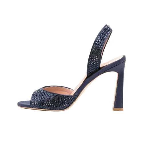 ALBERTA FERRETTI One Ремешок Сандалии 9,5 см Женские Синие