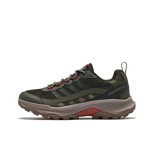 MERRELL Уличная обувь Низкий топ Оливково-зеленый Мужской