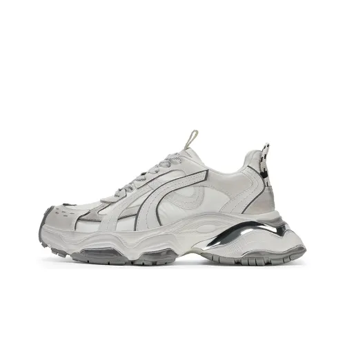 GG CC Low Топ Потертый Цветовой блок Спортивные кроссовки с толстой подошвой Женские