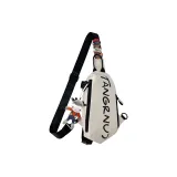 Белый с бейджем подвеска