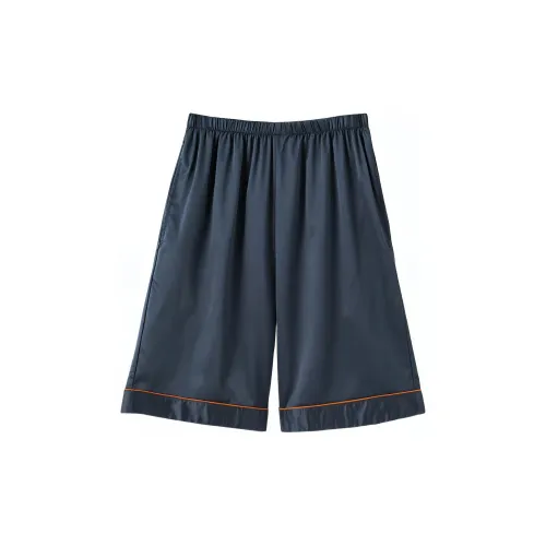 MADALLO Пижамные штаны Мужские Темный Павлиний Зеленый