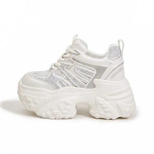 Milan Love Song Устойчивый к истиранию Дышащий Низкий Топ Кроссовки с Толстой Подошвой Женские