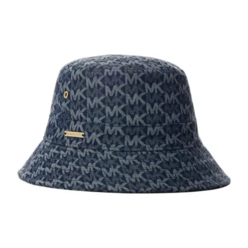 MICHAEL KORS Cotton Bucket Hats Женские Джинсовый синий