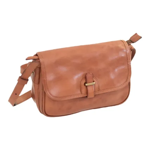 TTaG．baG Первый слой Растительное дубление Коровья кожа Сумка через плечо Сумка через плечо Стандартная Женская Каштановый Черный