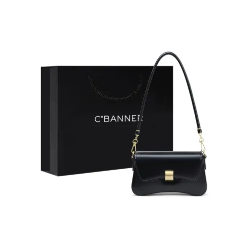 C°BANNER Синтетическая кожа Маленькая квадратная сумка сумка через плечо сумка на плечо женская черная