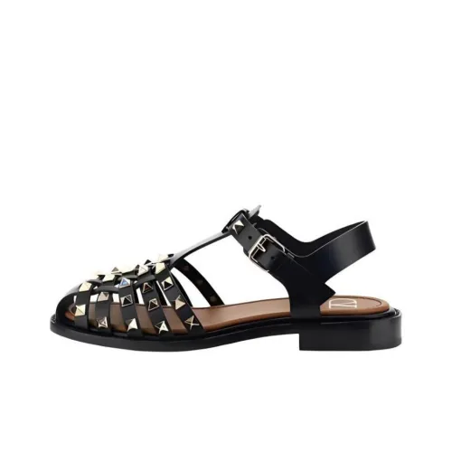 Valentino Garavani Римские Сандалии Женские Черные
