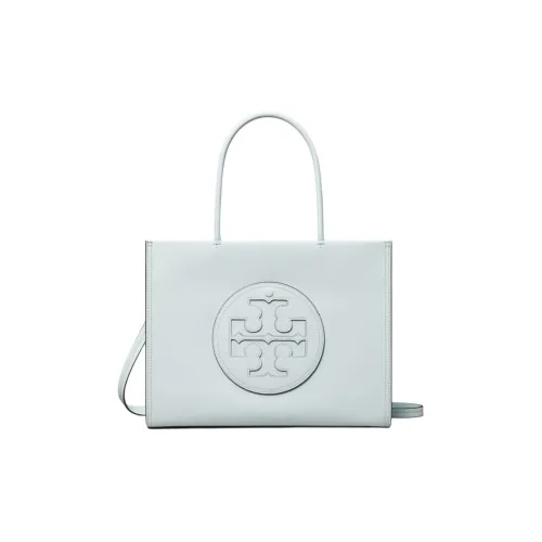 TORY BURCH Ella кожаная сумка-тоут сумка через плечо маленькая женская ледяной синий