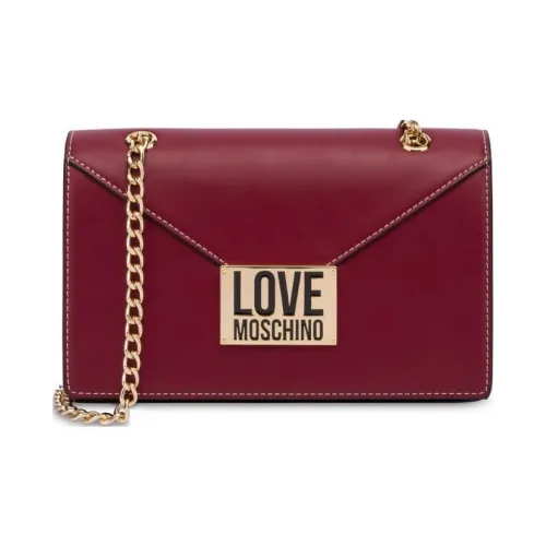 LOVE MOSCHINO ПУ (полиуретан) Сумка через плечо Женская Красная