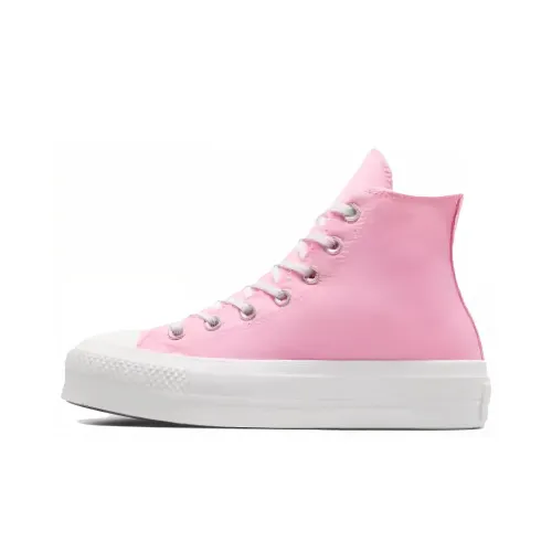 Converse Chuck Taylor All Star Lift Платформа Устойчивый к истиранию покрытие Легкий Высокий топ кеды Унисекс Розовый