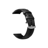 Черный мужской топ-слой, воловья кожа, часы, ремешок